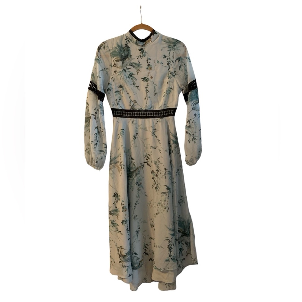 Hope & Ivy Floral Midi Dress NWOT